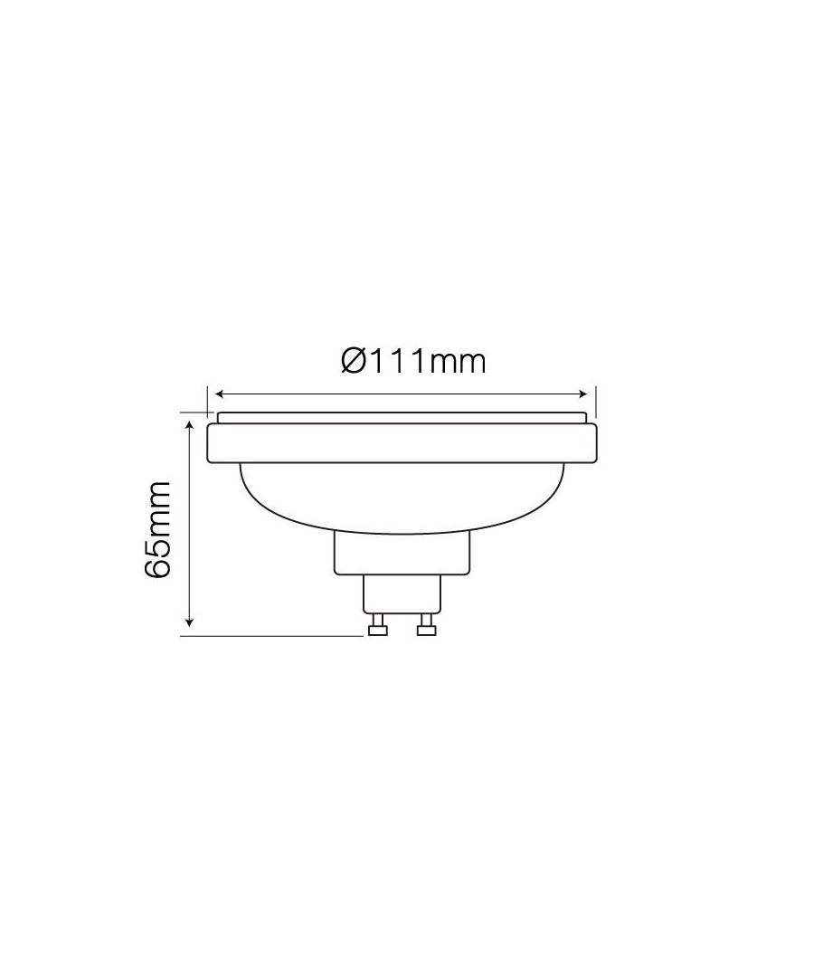 Lagertömning 12w Led Spot Gu10 230v Ar111 Es111