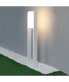 Outlet: V-Tac 10W LED trädgårdarmatur - Vit, 80 cm, IP65, 230V