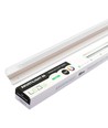 Akustilight 120 cm CCT LED ljusskena - 35W, till akustiktakplattor, träbetong eller gips, 24V