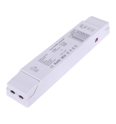 58W Triac dimbar driver för LED-panel - 30-42V, 800-1380mA, Triac + 0-10V, flicker free