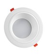 Outlet: 20W LED spotlight - Hål: Ø17 cm, Mål: Ø19 cm, 230V, IP44 våtrum & takfot