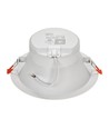 Outlet: 25W LED spotlight - Hål: Ø21 cm, Mål: Ø23 cm, 230V, IP44 våtrum & takfot