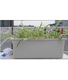 LEDlife hydroponisk växtlåda - Grå, 24 platser, med luftpump, 10L