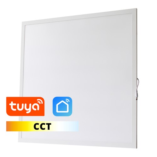 LEDlife 60x60 Wifi CCT Smart Home LED panel - 36W, Tuya/Smart Life,  vit kant