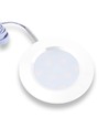 LEDlife Reco68 köksbelysning RA92 - Hål: Ø5,6 cm, Mål: Ø6,8 cm, Matt vit, 2,7W, 12V DC, RA92