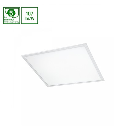 Algine takpanel 45W - LED, 230V, 100lm/W, IP20, 600x600mm, Varmvit