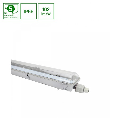 Limea LED 36W 120cm - kallvit, garage, genomskinlig