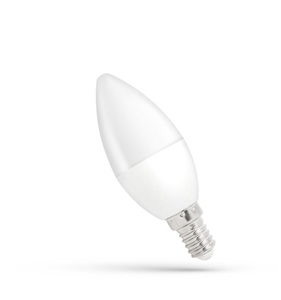 C37 LED Kertepære 4W E14 - 230V, Kall Vit, Spectrum