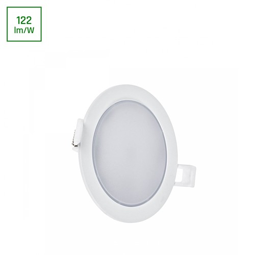 ALGINE 2i1 Ytmonterad/Nedsänkt Downlight 6W 560lm, Varm Vit, 230V, IP20, Rund