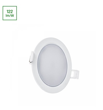 ALGINE 2i1 Ytmonterad/Nedsänkt Downlight 6W 560lm, Varm Vit, 230V, IP20, Rund