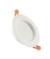 Dure 3 Max Downlight 12W - Varmvit, 230V, 110°, IP44, IK06, Ø140x30, Vit, Rund