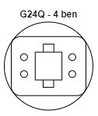 Lagertömning: LEDlife G24Q LED lampa - 5W, 120°, matt glas