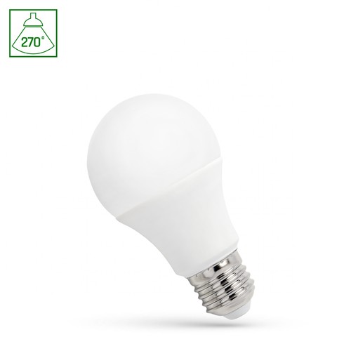 LED E27 4.9W - 230V, Kall Vit, Spectrum