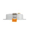 Dure 3 Downlight 5W GU10 - Kallvitt 230V, 110°, IP54, IK06, 95x31, Vit, Rund, Integrerad drivrutin