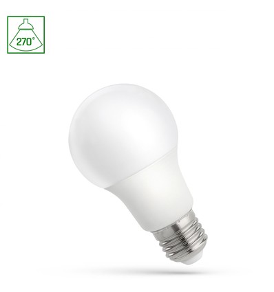 LED 230V 9W E27 - Kallvit, Spectrum