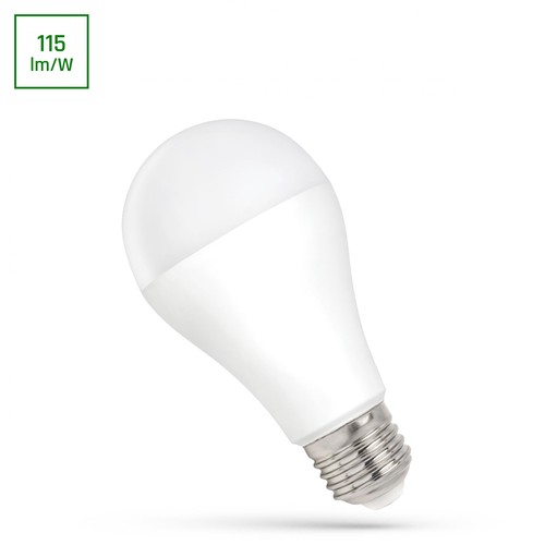 LED E27 20W - 230V, Kall Vit, A70, Premium, Spectrum