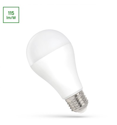 LED E27 20W - 230V, Kall Vit, A70, Premium, Spectrum