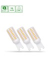 LED G9 4W - 230V, Kall Vit, Dimbar, Premium, Spectrum, 3-pack