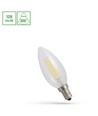 C35 LED kronljus 5,5W E14 - 230V, koltråd, varm vit, klar, Spectrum