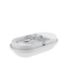 Technic Lampa LED 20W IP54 230V - Oval, Neutral vit, PIR.