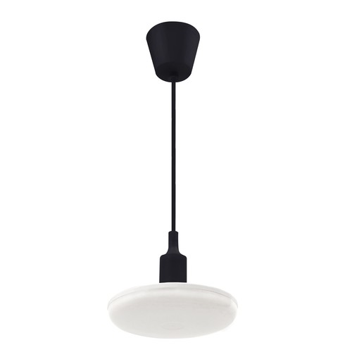 ALBENE ECO LED 18W 230V - Varm Vit, Svart Kabel