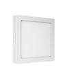 Algine Eco LED fyrkantig IP20 varm vit - 230V, 12W, takpanel vit ram överflatmonterad