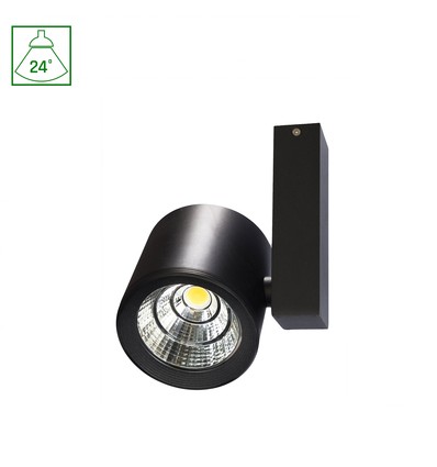 CHLOE COB LED 16W - 230V, IP20, Neutral Vit, Tak, Svart