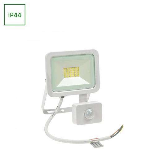 Noctis Lux 2 230V 20W - IP44, varm vit, vit, med sensor