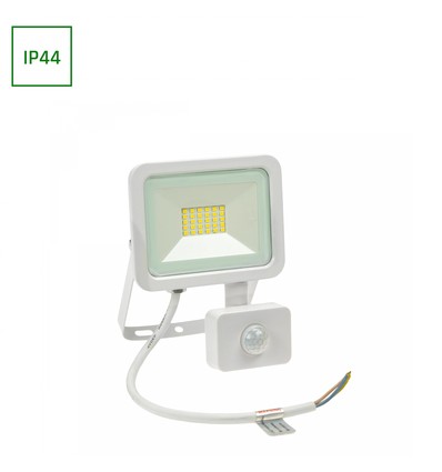 Noctis Lux 2 230V 20W - IP44, varm vit, vit, med sensor