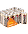 Kol-Zink Batteri 1,5V R20D 2-pack