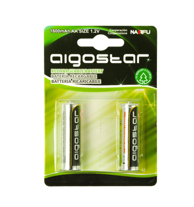 Uppladdningsbart Batteri AA 1600mAh 1.2V