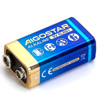 1 st. Alkaliskt Batteri - 6LR61, 9V