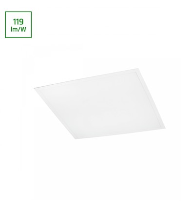 ALGINE Panel bakbelyst 36W - Neutral vit, 230V, 120°, IP20, 600x600x34, vit