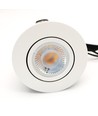 20 st. downlight Inno88 - Inkl. 6W RA97 GU10, svart, IP44, godkänd i isolering