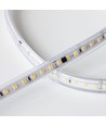 5 m. vattentät LED strip (Type X-2) - 230V, IP67, 1300lm/m, 10W/m, kan klippas var 10cm