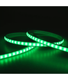 5 meter RGB CLIP-ON vattentät LED strip - Vit täckning, 230V, 60 LED, 9W per. meter