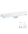 Aigostar Slim T5 LED underskabsarmatur på 8W i 4000K, 230V - 600 mm