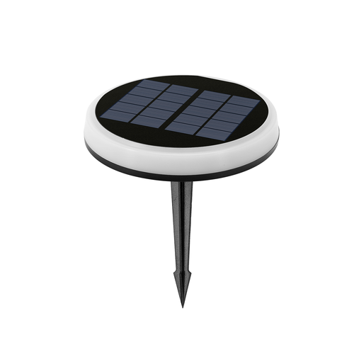 Outlet: Solar Lawn Solcelle Lampe Med CCT LED Lys IP65 - Sort