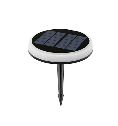 Outlet: Solar Lawn Solcelle Lampe Med CCT LED Lys IP65 - Sort