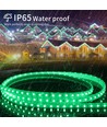 Grön LED Strip 230V - 8mm, 50m, 120LED/m