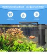 20W internt akvariefilter - 900L/t, vattenfallseffekt, L20,5xB21,5xH5,4 cm