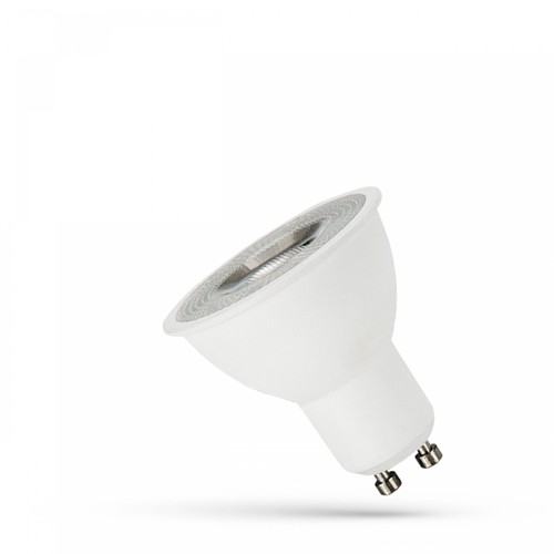 LED GU10 4W - 230V, 55°, Varm Vit, med Lins, Spectrum