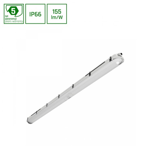 LIMEA Gigant Pro 27-58W - vattentät 150cm, kallvit, 230V, 120°, IP66, IK10