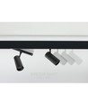 System Shift Smart-Spot M 10W - Skensystem Ljus Ø44x161x106mm, 24°, Svart, CCT/Dim