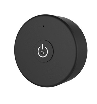 LEDlife rWave rund mini fjärrkontroll - 1 zone, inkl. magnethållare