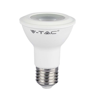 V-Tac 7W LED lampa - Samsung LED chip, PAR20, E27