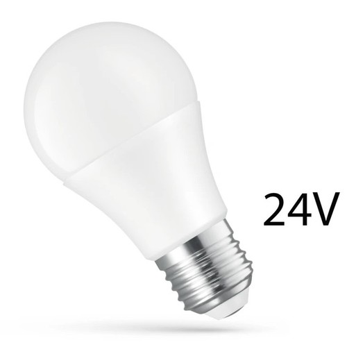 LED 8.5W E27 - 24V AC/DC, Varmvit, Spectrum