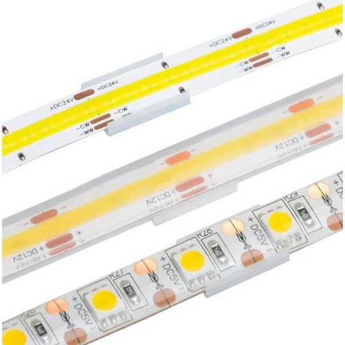 20 stk. dolda monteringsklips till LED-strip - 10mm, passar till IP20 strips