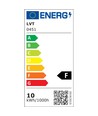 Lagertömning: E27 - 1W LED pære, 60lm, 360 grader, ST14 - 10 stk.