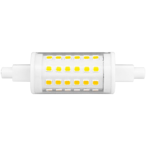 Lagertömning: R7S LED lampa - 6W, 78mm, dimbar, 230V